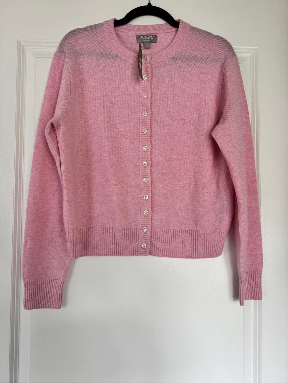 J. CREW Women's Perfect Cashmere Cardigan Heather Bouquet Small NWT *SEE NOTE!* - Picture 5 of 16